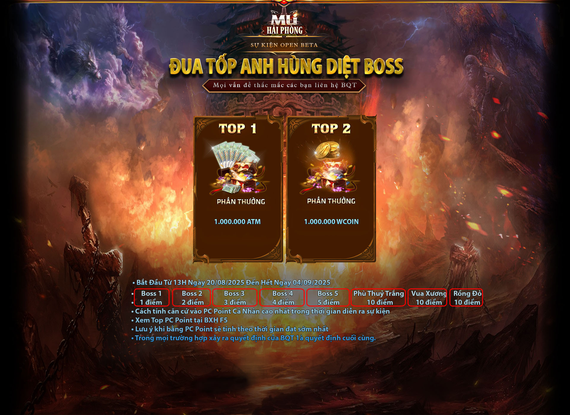 Boss Cá Nhân open